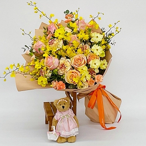 MD2811 Pure Love Bouque-Sold Out  (Sold Out)